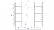 Шафа-купе ERGOSENS Lux 21