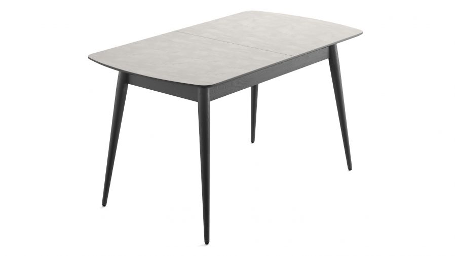 Стіл обідній ніжки графіт