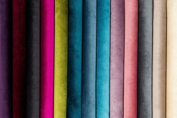 Расцветки предлагаемой ткани Флок, базовые цвета