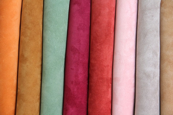 Забарвлення пропонованої тканини Штучна замша, повний спектр кольорів
