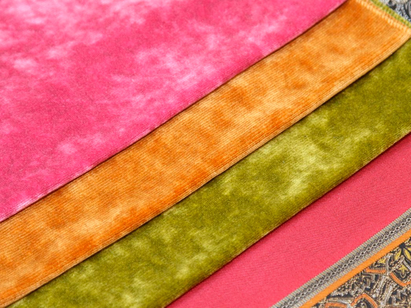 Цветовые варианты обивочной ткани Велюр